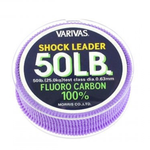 Леска Varivas Shock Leader Fluoro Carbon 40lb 30m