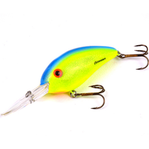 Воблер BOMBER Fat Free Shad BD7F 14-18фут ( Chart Blues )